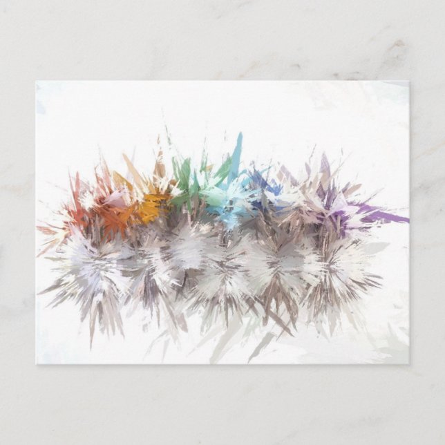 Chakra-ädelstenar Vykort (Framsida)