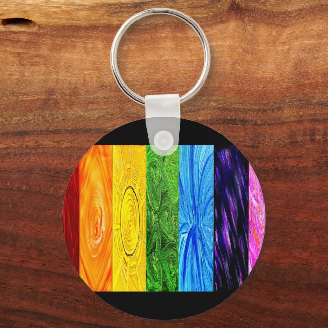 Chakra Balance Nyckelring (Baksida)