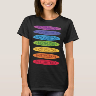 Chakra Cat Tassar Yoga T Shirt