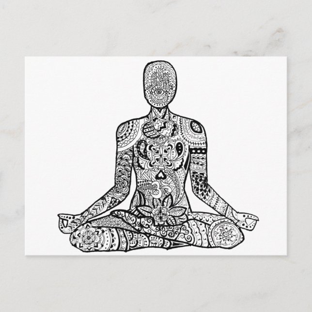 Chakra Chica Vykort (Framsida)