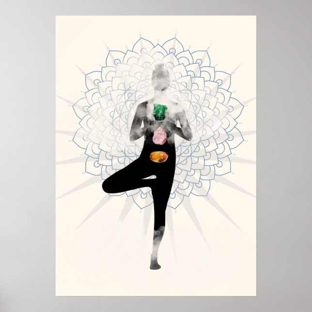 Chakra Crystals Poster (Framsidan)