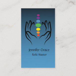 Chakra Energy Andlig Healing Visitkort