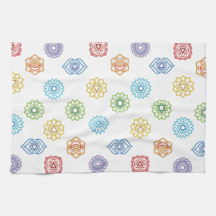 Chakra Energy Kitchen Towel Kökshandduk