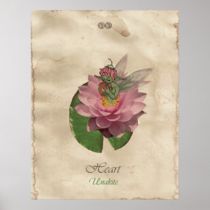 CHAKRA FAE - HJÄRTA POSTER