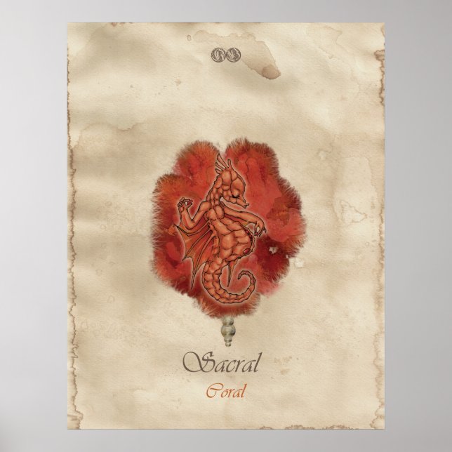 CHAKRA FAE - SACRAL POSTER (Framsidan)