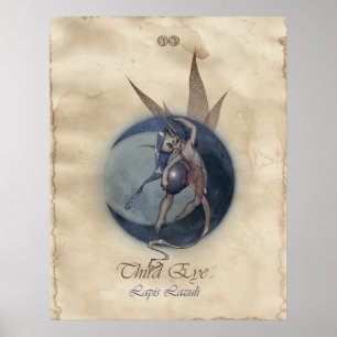 CHAKRA FAE - TREDJE ÖGA POSTER