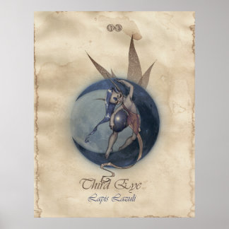 CHAKRA FAE - TREDJE ÖGA POSTER