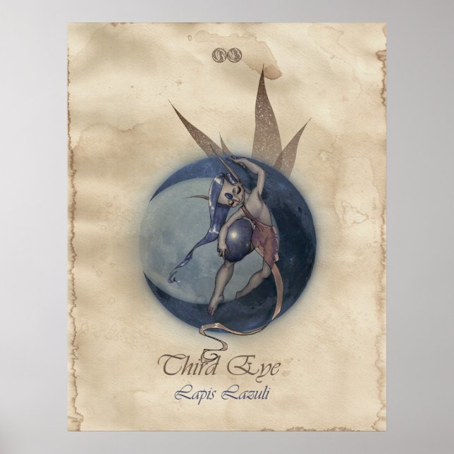 CHAKRA FAE - TREDJE ÖGA POSTER (Framsidan)