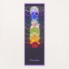 Chakra Flowers för Zen Yoga Meditation Namaste ast