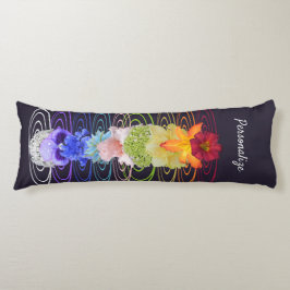 Chakra Flowers Zen Yoga Andlig Personlig Kroppskudde