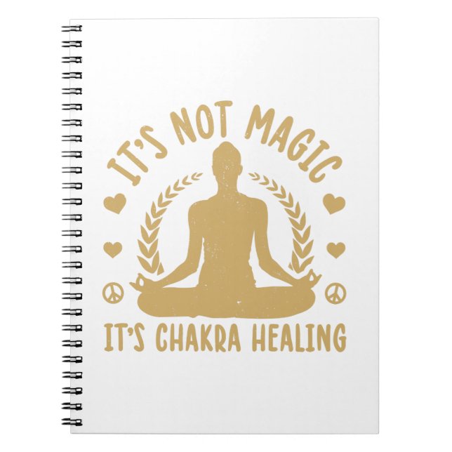 Chakra Healing Magic | Esoteric Yoga Gift Ideas Anteckningsbok (Framsidan)