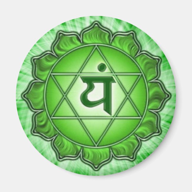 Chakra - Heart - Magnet (Framsidan)