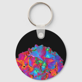 Chakra Hydrangea Nyckelring