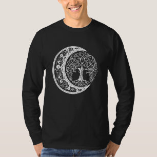 Chakra Livets träd Mandala Zen Yoga Om Symbol Bud T Shirt