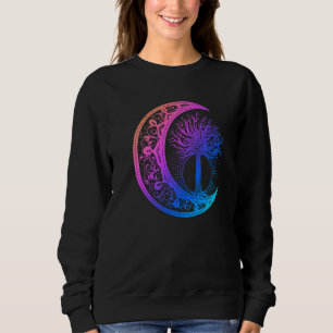 Chakra Livets träd Mandala Zen Yoga Om Symbol Bud T Shirt