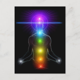 CHAKRA-LJUS VYKORT