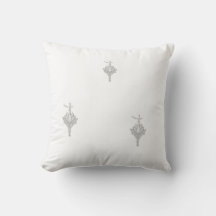 Chakra Lotusblomma Silverhänge Kastkudde