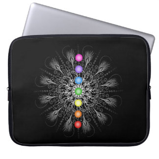 Chakra Mandalalaptop sleeve