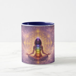Chakra Meditation Mugg Andlig Konst