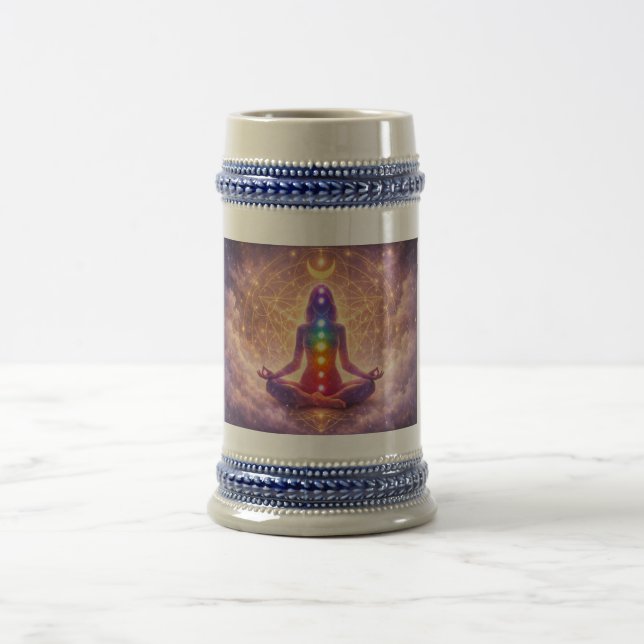 Chakra Meditation Sten Mugg Andlig (Center)