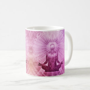 Chakra Meditation Zen Metaphysisk kaffe Kopp Mugg