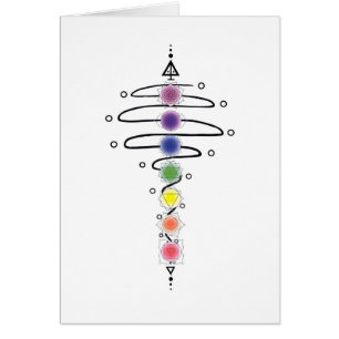 Chakra modulator hälsningskort