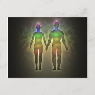 chakra par,aura,twinsouls,sundande kärlek,energi,c vykort