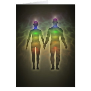 chakra par hälsningskort