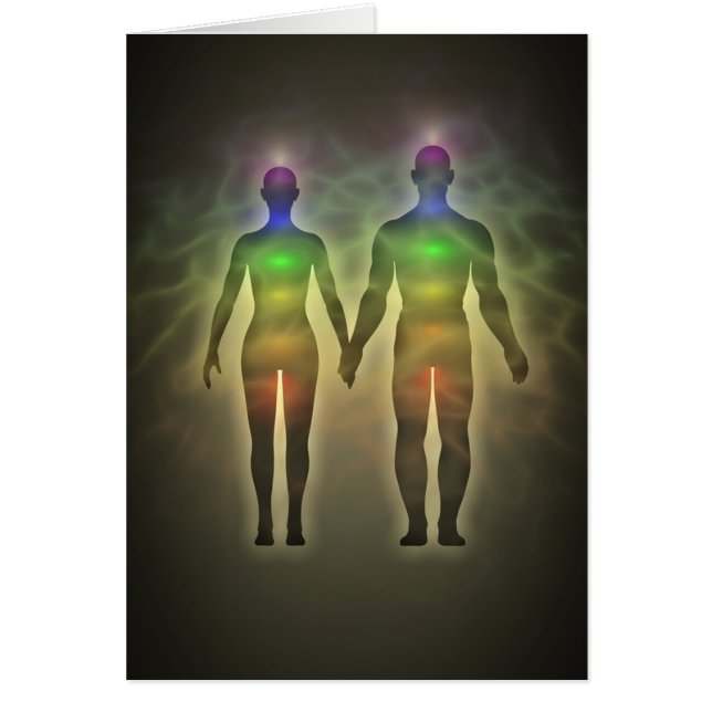 chakra par hälsningskort (Framsidan)