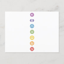 Chakra Postcards
