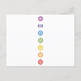 Chakra Postcards Helg Vykort