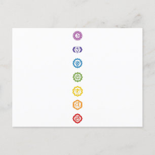 Chakra Postcards Helg Vykort