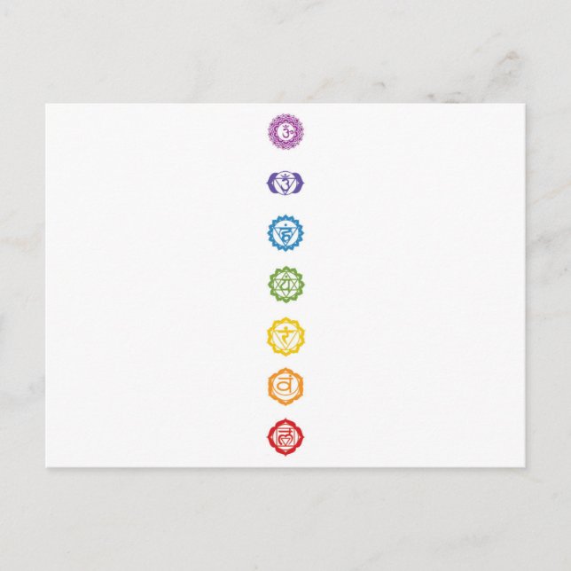 Chakra Postcards Helg Vykort (Framsida)