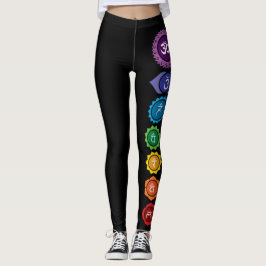 Chakra Reiki Ninja gudinnadamasker Leggings