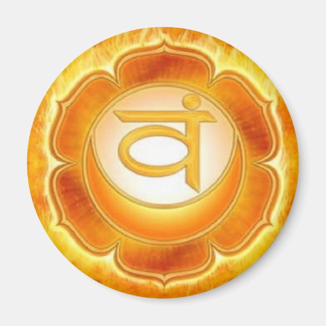 Chakra - Sacral - Magnet (Framsidan)
