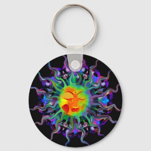 Chakra Sol Keychain Nyckelring