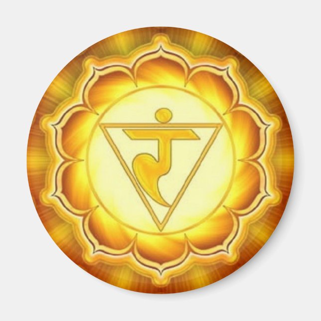 Chakra - Solar Plexus - Magnet (Framsidan)