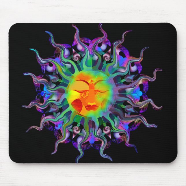 Chakra solmörk Mousepad Musmatta (Framsidan)
