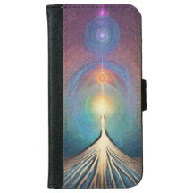 Chakra telefon plånbok/fodral