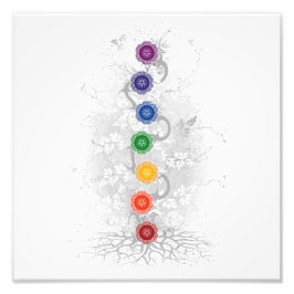 Chakra Träd Poster