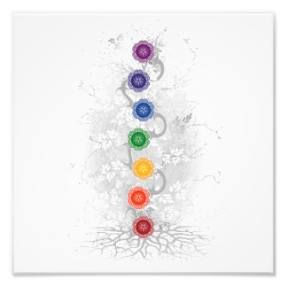 Chakra Träd Poster
