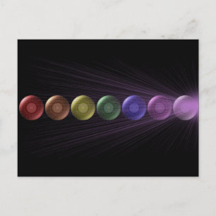 Chakra-vykort Vykort