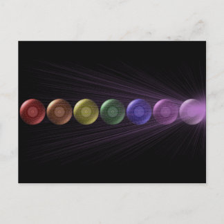 Chakra-vykort Vykort