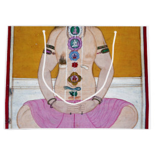 Chakra Yoga Illustration for Meditation