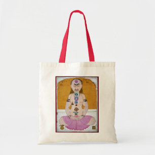 Chakra Yoga Illustration for Meditation Tygkasse