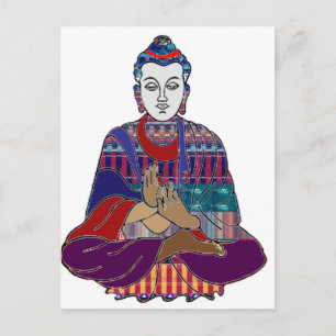 Chakra Yoga Meditation Masters Practic GIFT Vykort