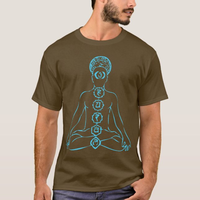 Chakrablu T-shirt (Framsida)