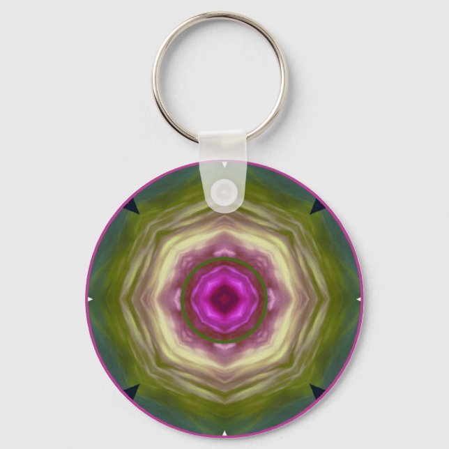 chakrabokmandala1 nyckelring (Framsida)