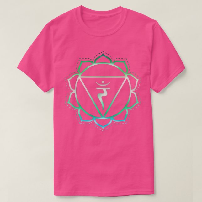 ChakraOm buddhism Spirituality Zen Flower T Shirt (Design framsida)