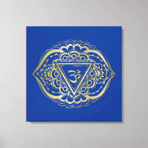 Chakras Ajna - Wrapped Canvas